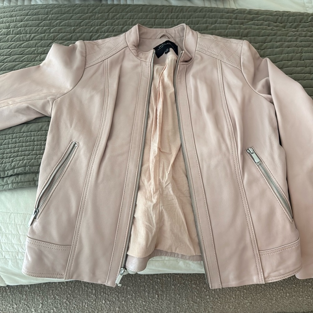 Neiman Marcus Leather Jacket M